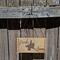 Western Style handcrafted Name Plate with Barrel Racer horse image, Golden Oak wood stain, and font choice 3. Hanging with black suede cord